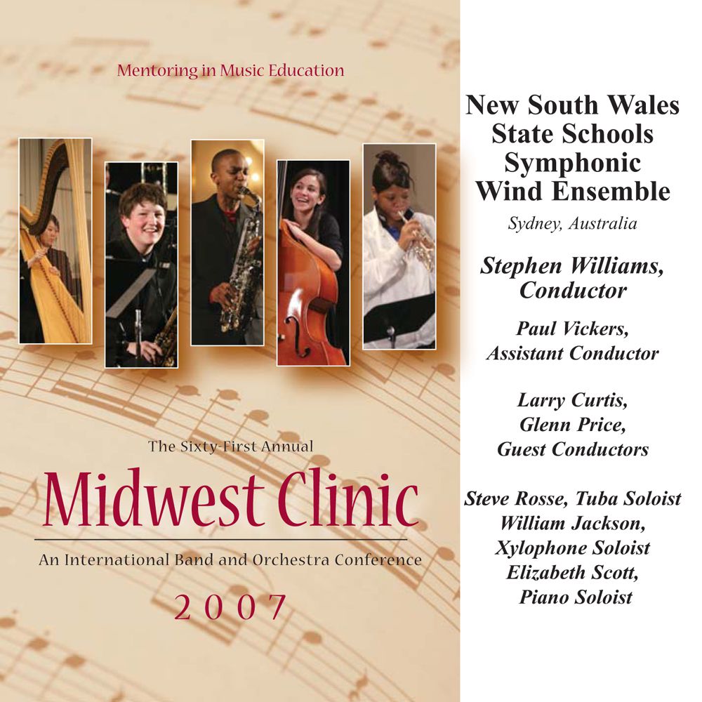 2007 Midwest Clinic: New Soulth Wales State Schools Symphonic Wind Ensemble - klik hier