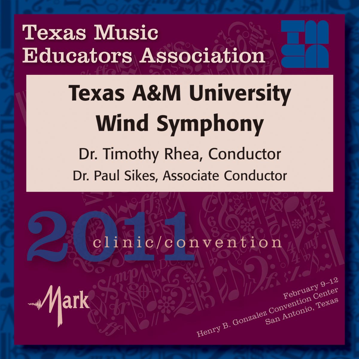 2011 Texas Music Educators Association: Texas A&M Wind Symphony - klik hier