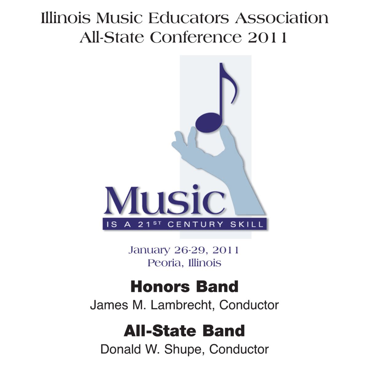 2011 Illinois Music Educators Association: Honors Band and All-State Band - klik hier