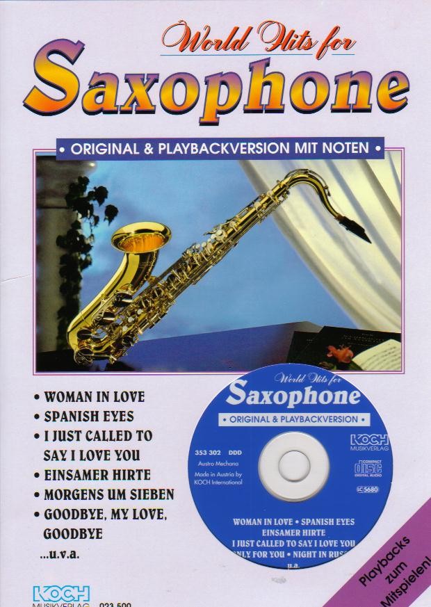WORLD HITS FOR SAXOPHONE - klik hier