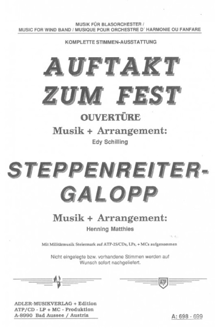 Auftakt zum Fest - klik hier Auftakt zum Fest - klik hier