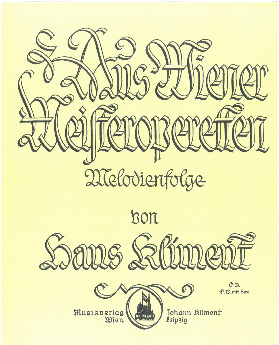 Aus Wiener Meisteroperetten - klik hier Aus Wiener Meisteroperetten - klik hier