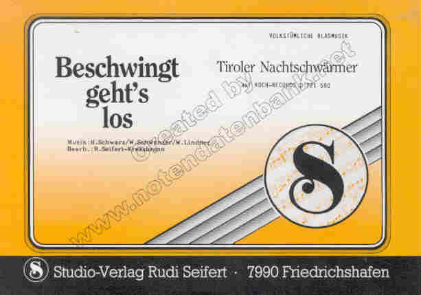 Beschwingt gehts los - klik hier