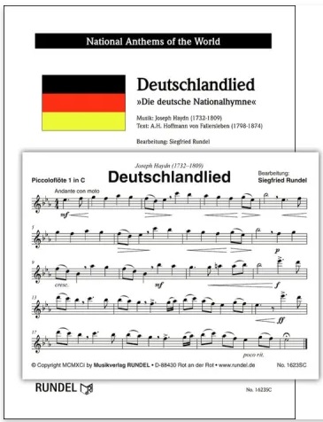 Deutschlandlied (Deutsche Nationalhymne) - klik hier