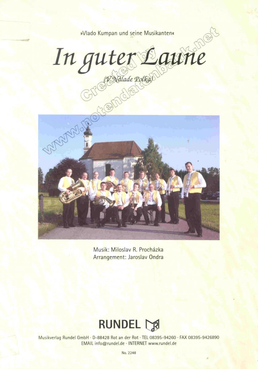 In guter Laune (V nalade Polka) - klik hier