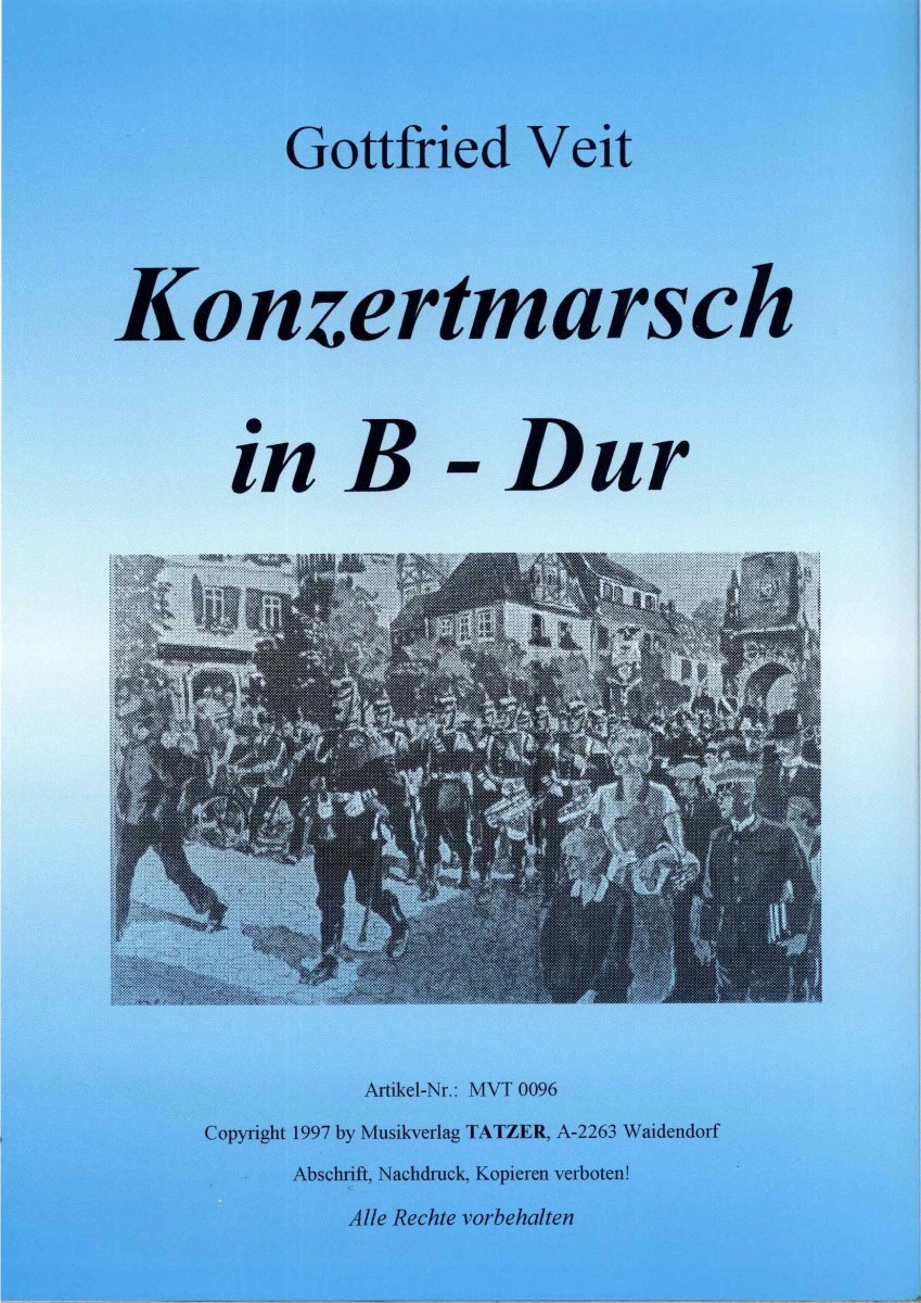 Konzertmarsch in Bb-Dur - klik hier