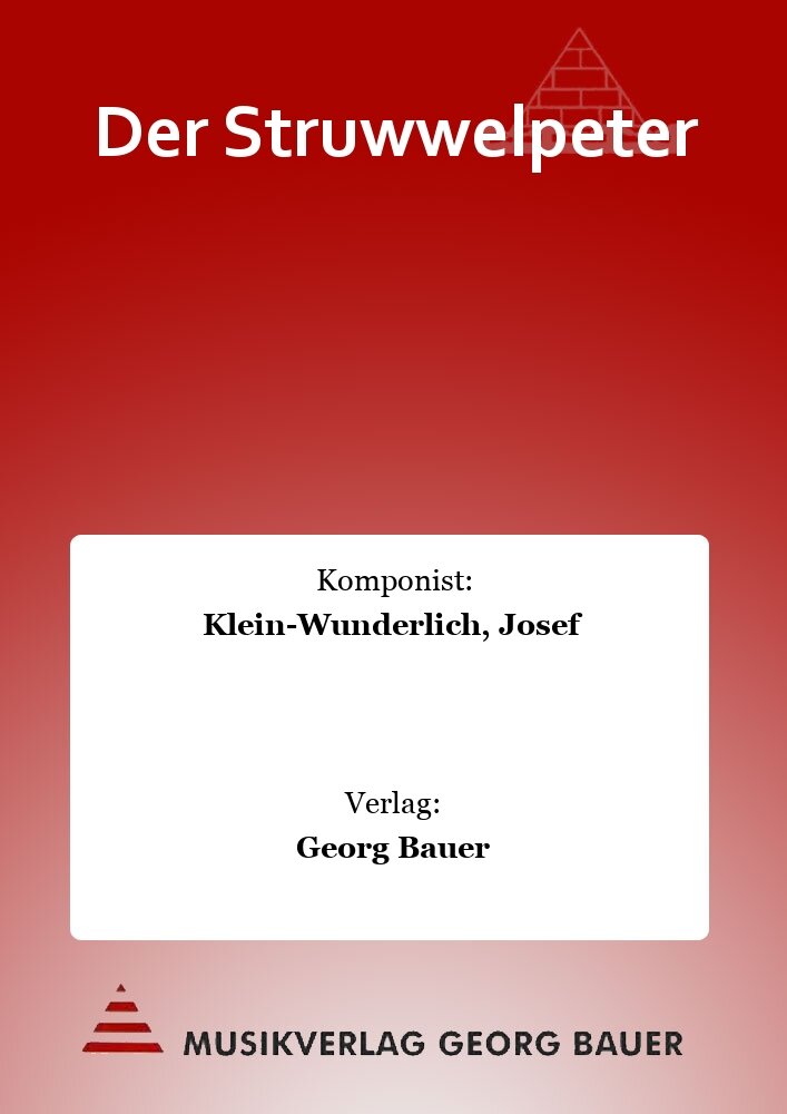 Struwwelpeter (Scherensolo) - klik hier Struwwelpeter (Scherensolo) - klik hier