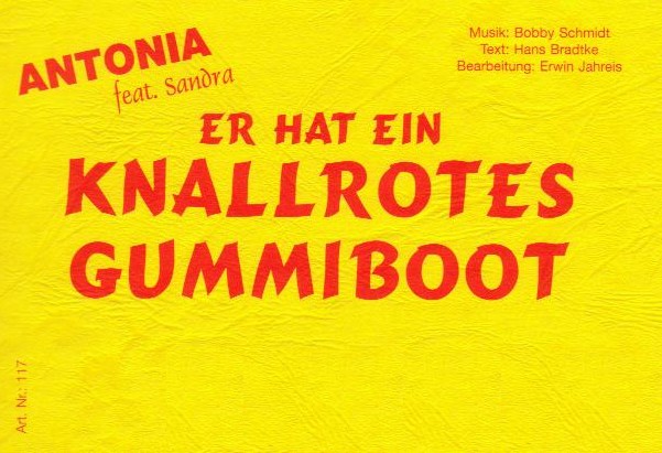Er hat ein knallrotes Gummiboot - klik hier