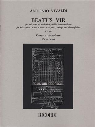 Beatus Vir in B Flat RV598 (Psalm 111) - klik hier