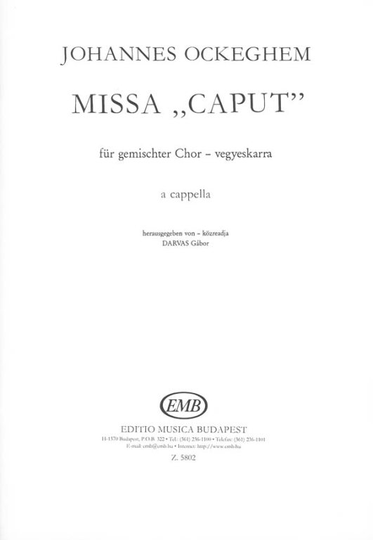 Missa Caput - klik hier