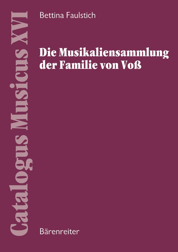 Die Musikaliensammlung der Familie von Voss - klik hier