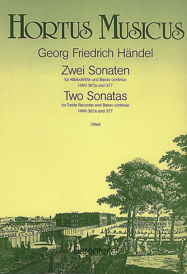 2 Sonaten: HWV 367a, 377. - klik hier