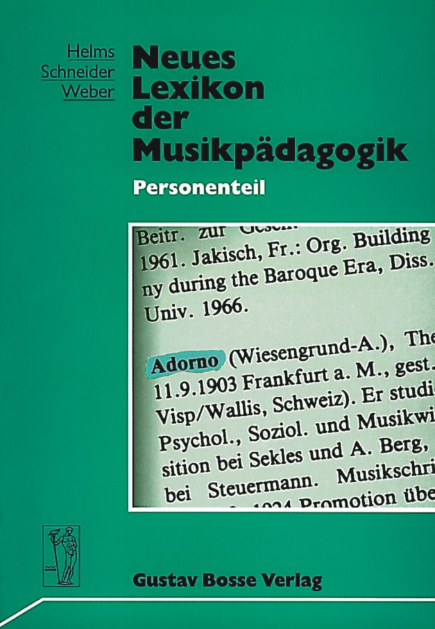 Neues Lexikon der Musikp�dagogik - klik hier