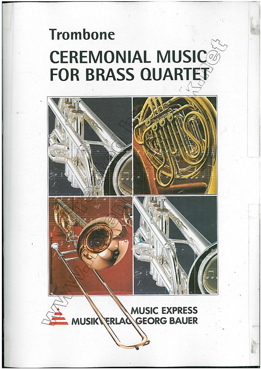 Ceremonial Music for Brass Quartet - klik hier