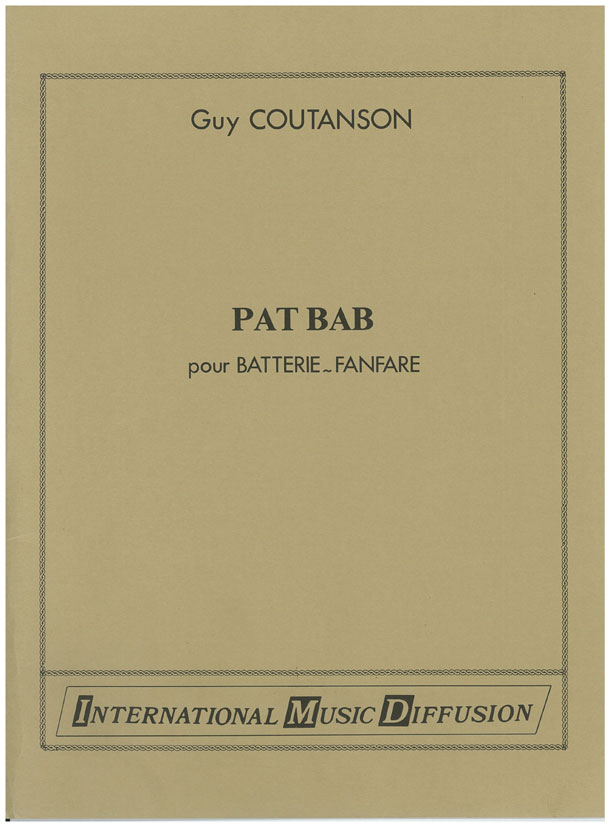 Pat bab, conducteur et parties - klik hier