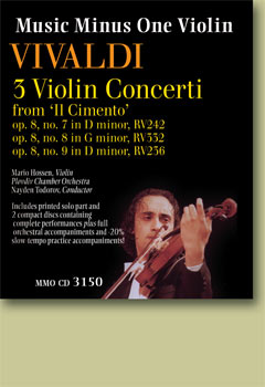 Violin Concerti (3 concerti) from 'Il Cimento' - klik hier