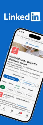 Musicainfo Linkedin - Klik hier